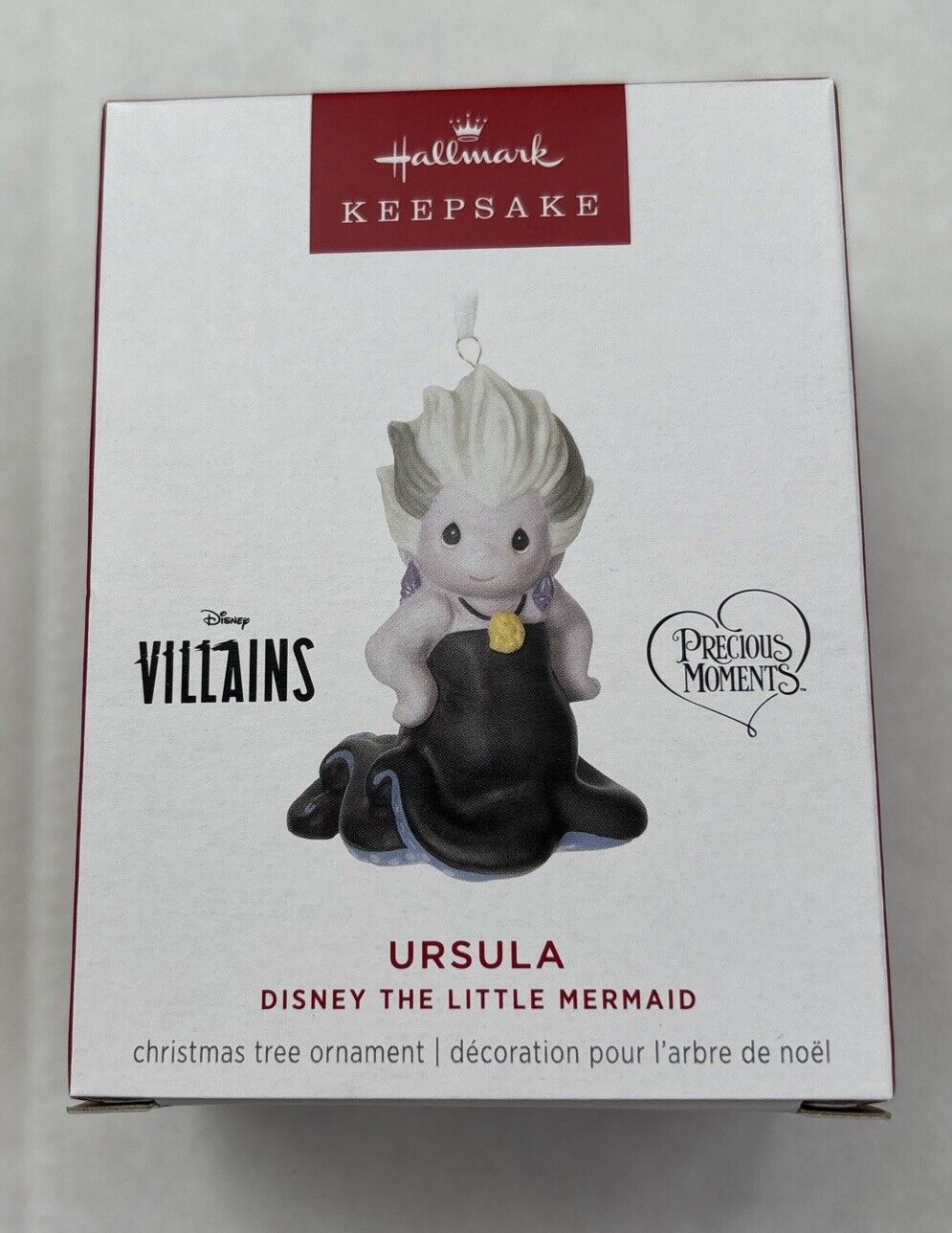 Brand New 2024 Limited Edition Hallmark Keepsake Ursula Precious Moments Disney