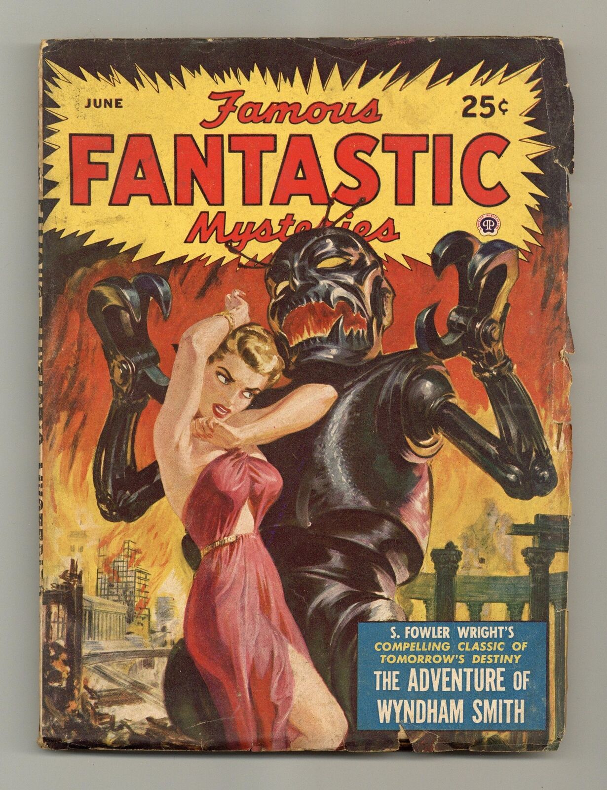 Famous Fantastic Mysteries Pulp Jun 1950 Vol. 11 #5 GD/VG 3.0