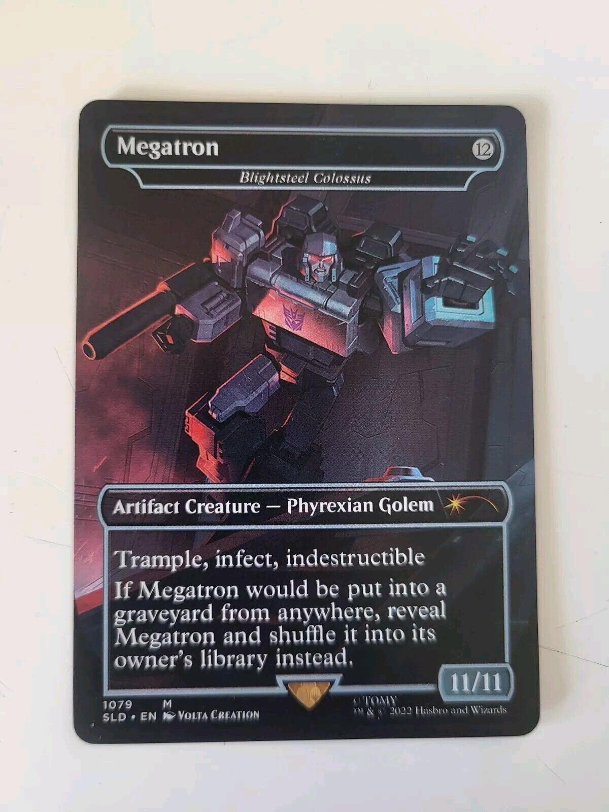 Megatron as Blightsteel Colossus Secret L\'Air NM ENG MTG
