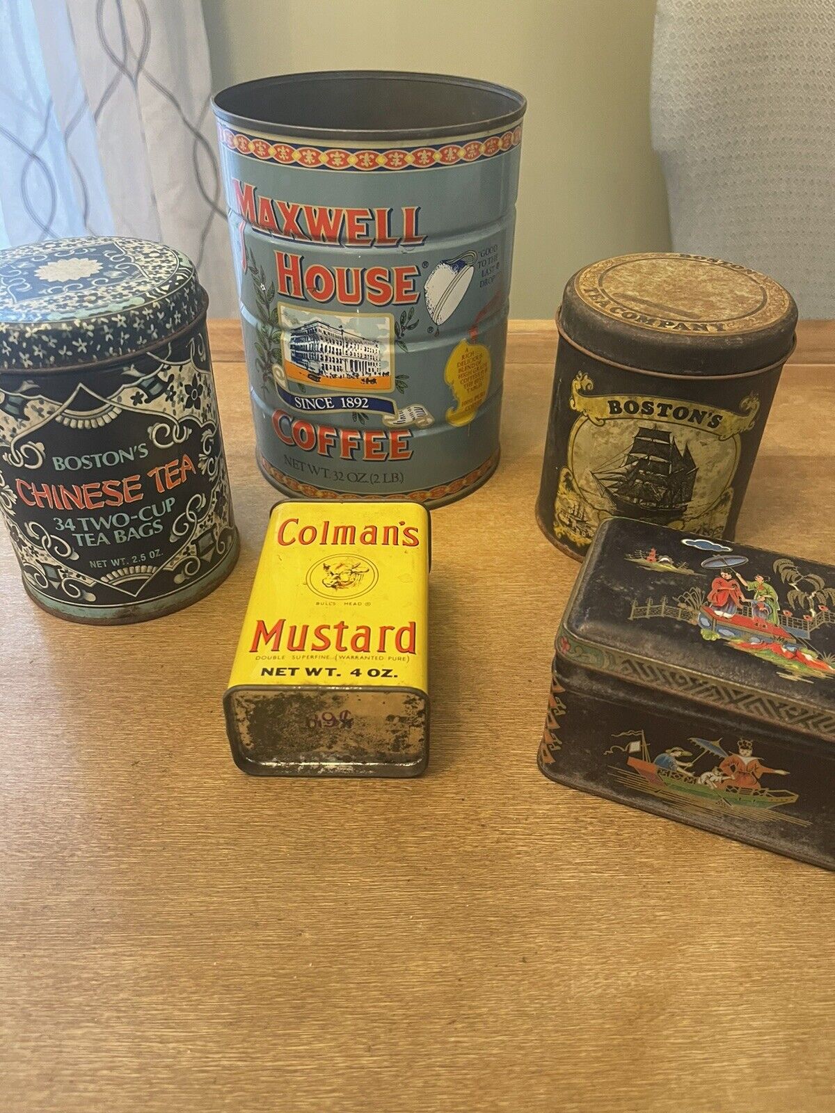 Vintage Kitchen Tins Advertising 