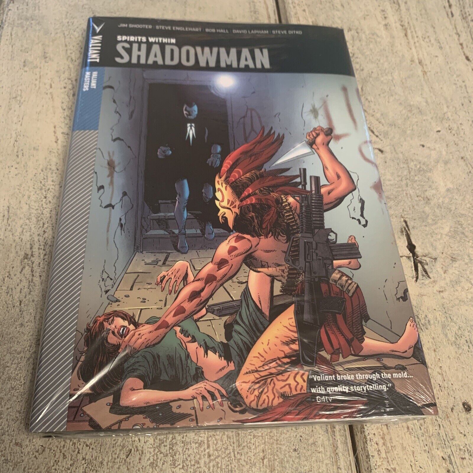 Shadowman : Spirits Within SEALED Hard Back Valiant Volume 1 Shooter **