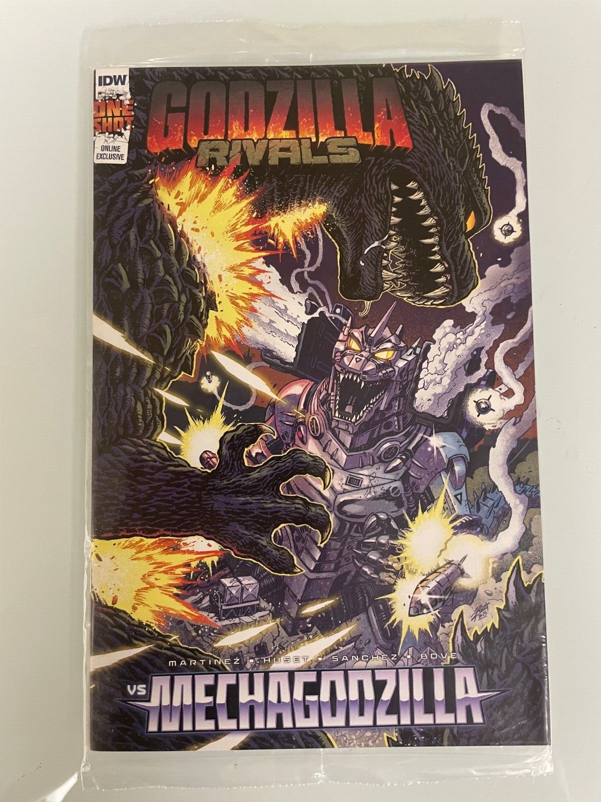 Godzilla Rivals: Vs. Mechagodzilla IDW Exclusive