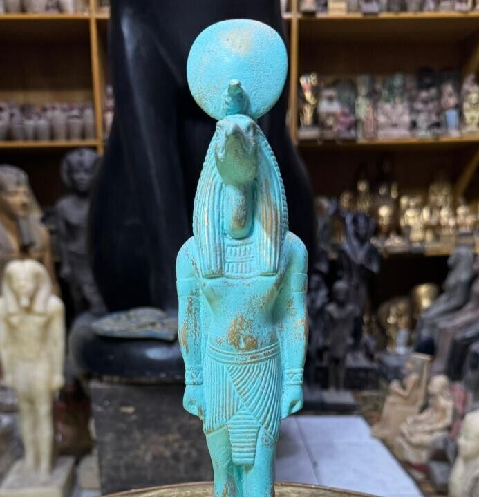 UNIQUE ANCIENT EGYPTIAN ANTIQUE God Ibis Statue Rare Pharaonic Bc