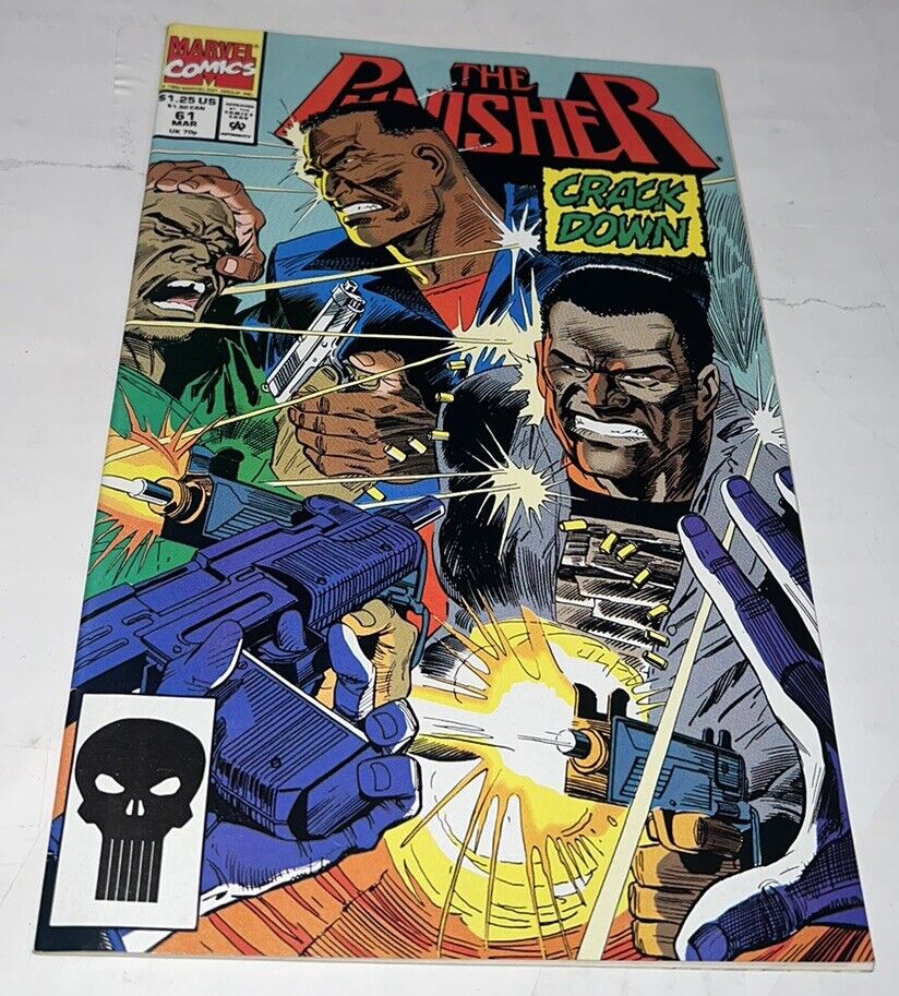 The Punisher Crack Down #61 Luke Cage App. 1992 Marvel Comics VF/NM