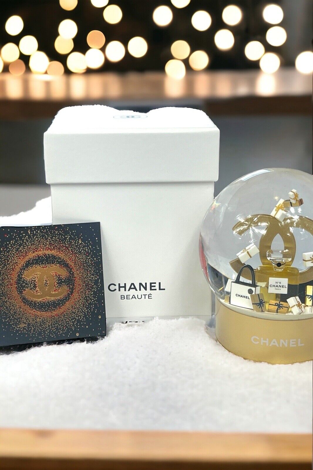 CHANEL  Large Snow Globe 2021 Holiday New w/ Box authentic USA Seller Ultra Rare