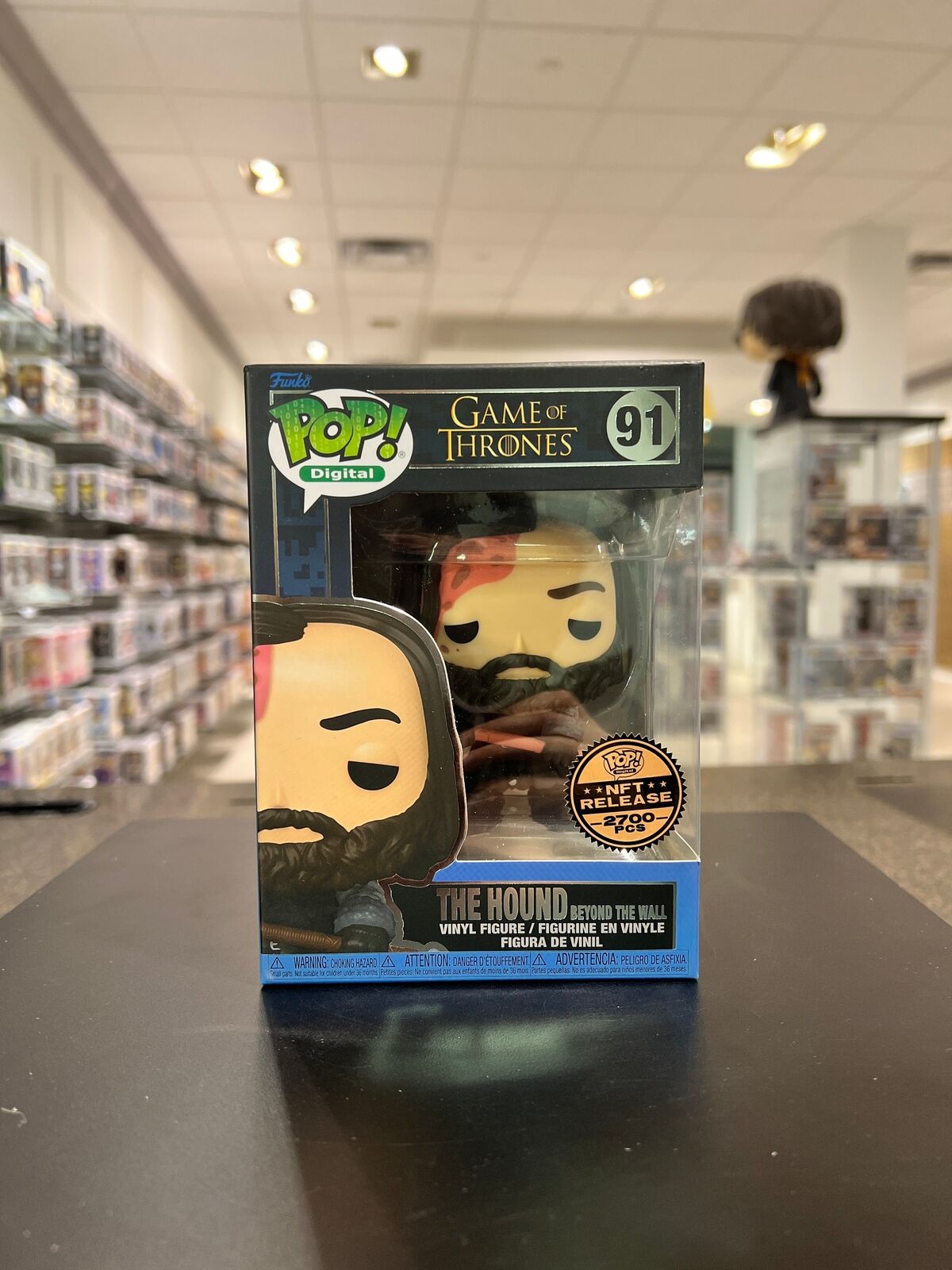Funko Pop Game Of Thrones - The Hound Beyond The Wall (Digital) 2700 PCS