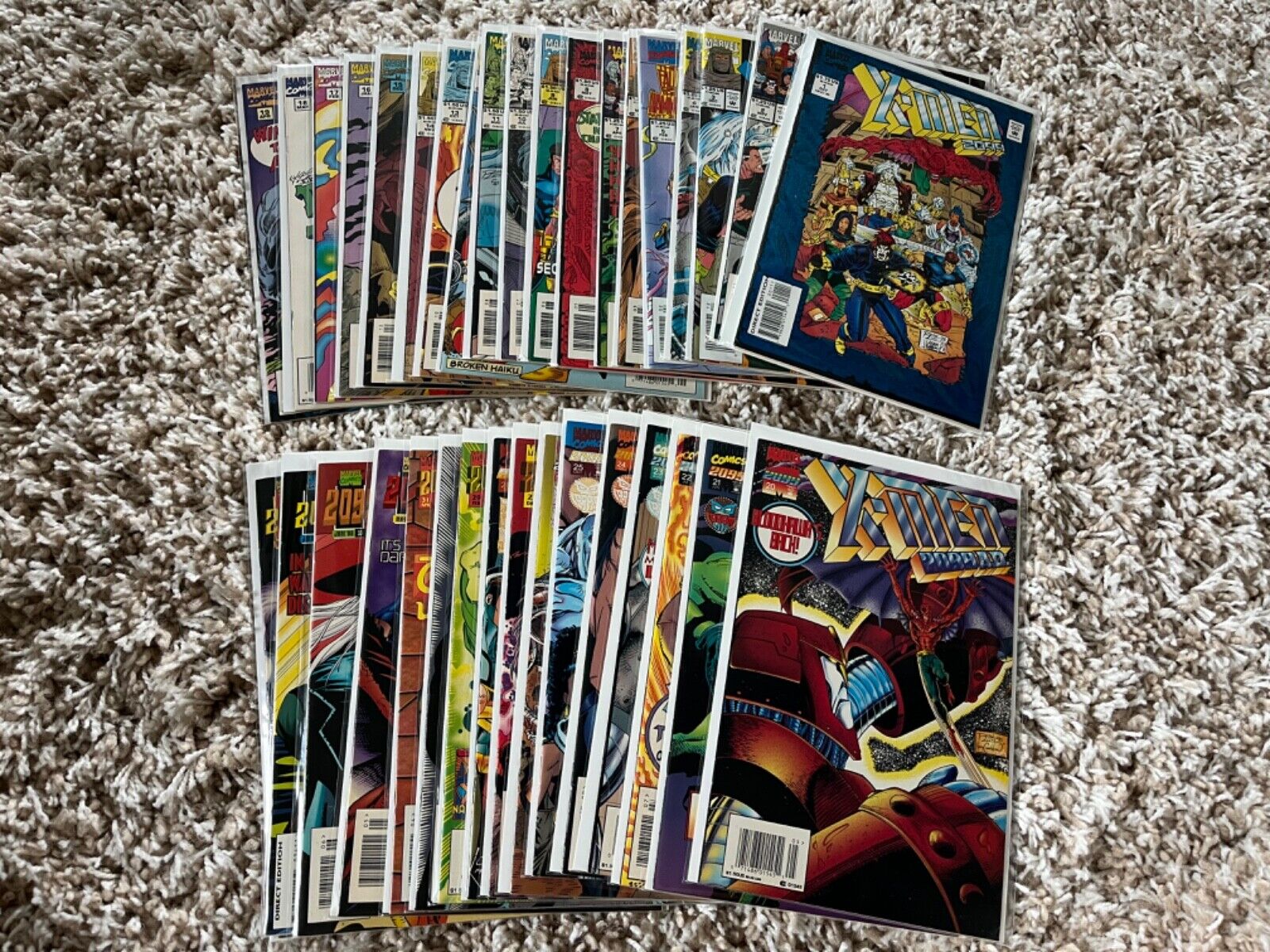 X-Men 2099 #1-35 Complete 1993 Marvel Comics Series high grade