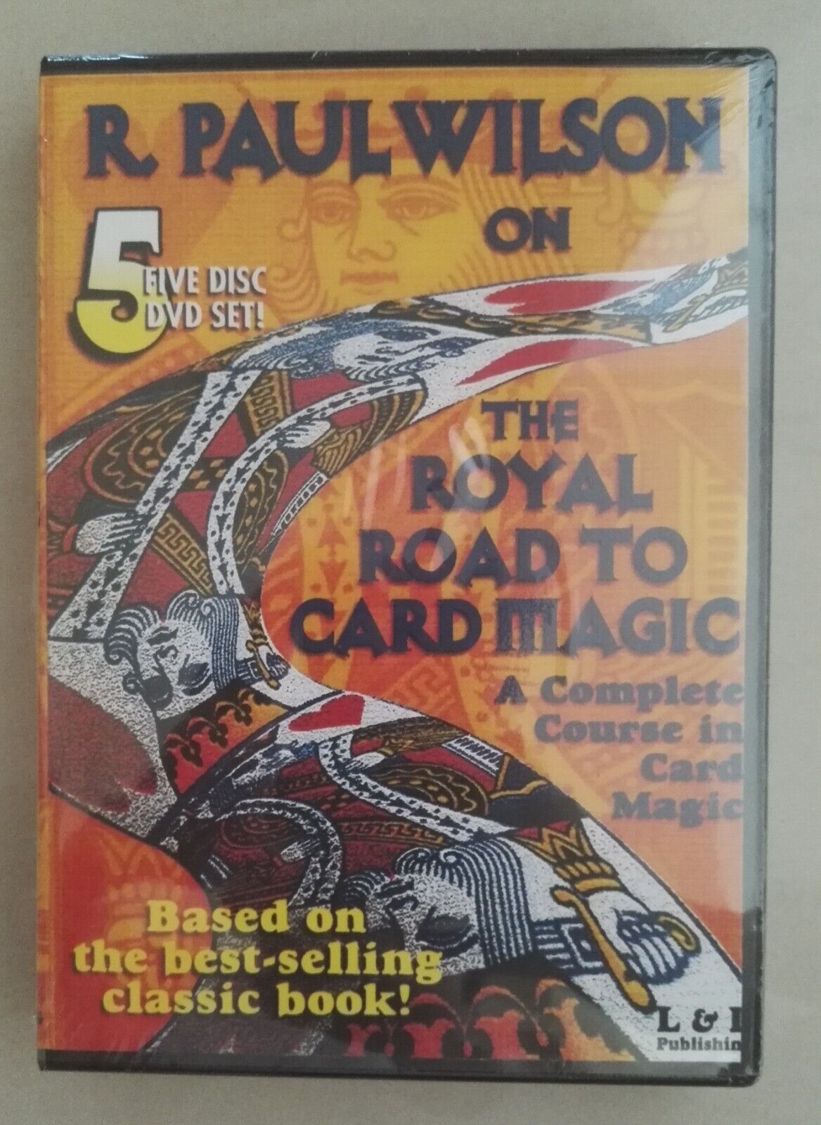 Sealed - R. Paul Wilson on the Royal Road to Card Magic 5 DVD Complete in a Box
