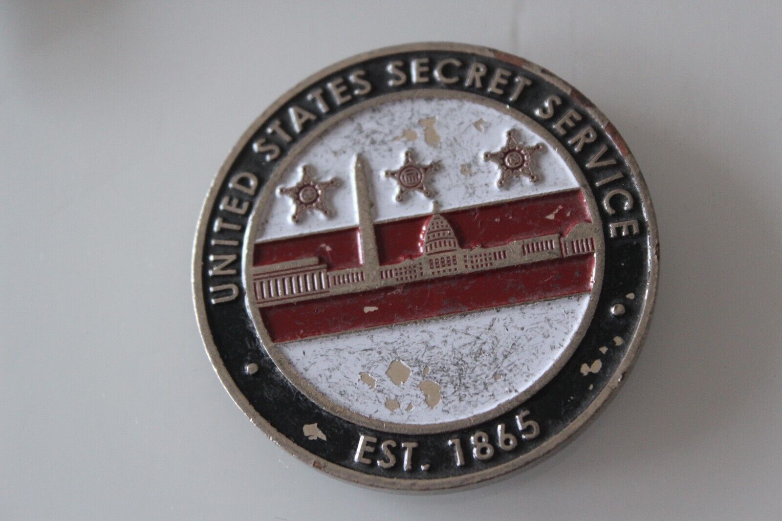 United States Secret Service Vice President\'s Residence Challenge Coin