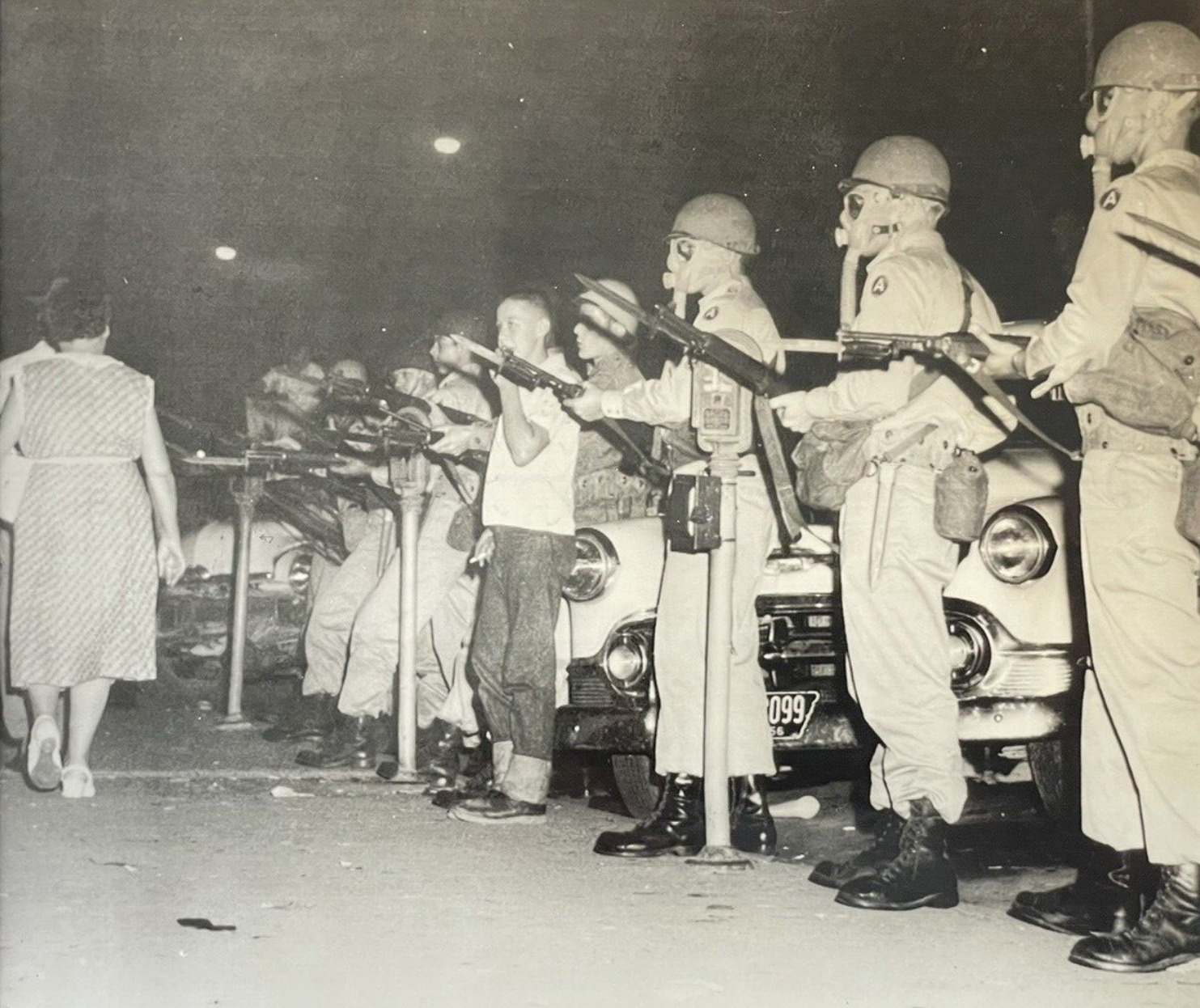 Clinton Tennessee Unrest Civil Rights Press Photograph 1956