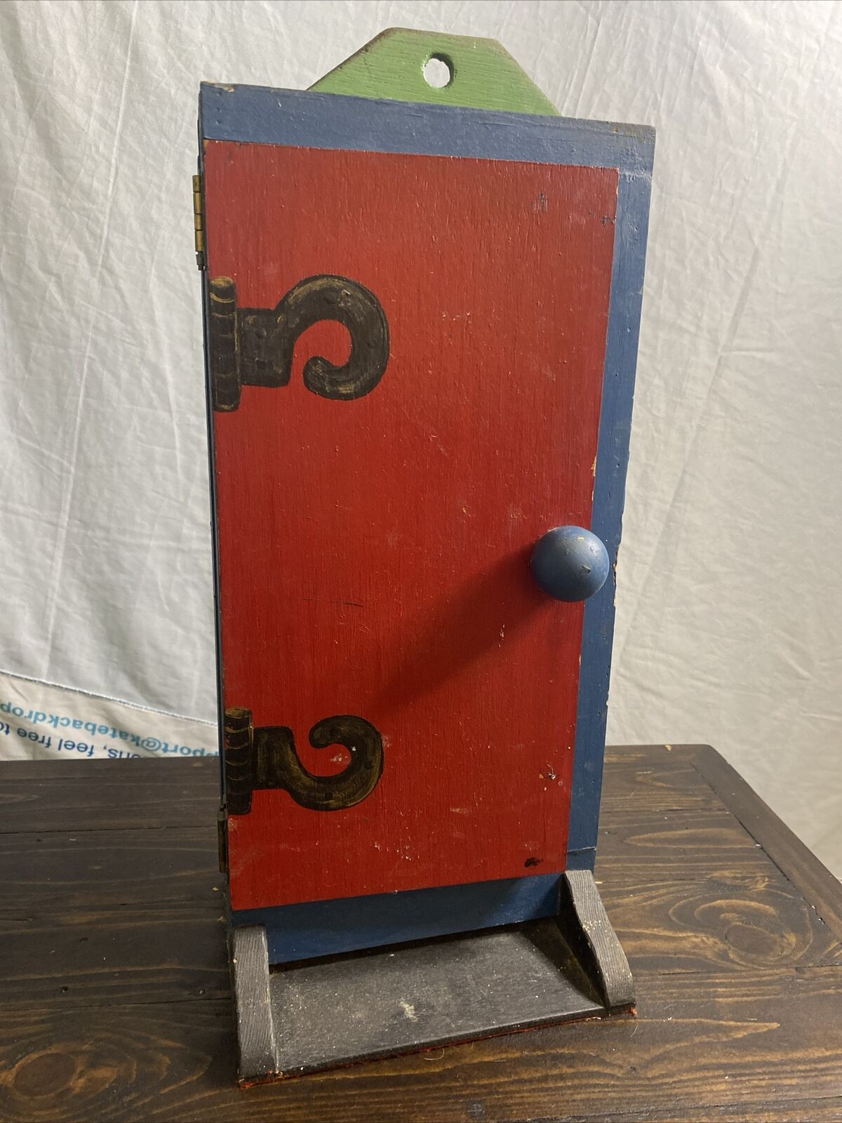 Antique Two-Sided Door Magic Trick, Very Unique