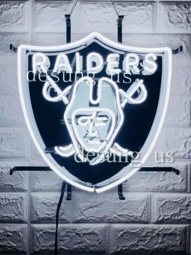 New Las Vegas Raiders HD ViVid Neon Sign 20