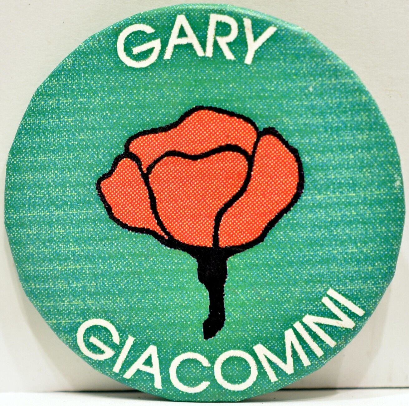 1990s Vote Gary Giacomini For Supervisor Marin County Campaign Pinback Button #3