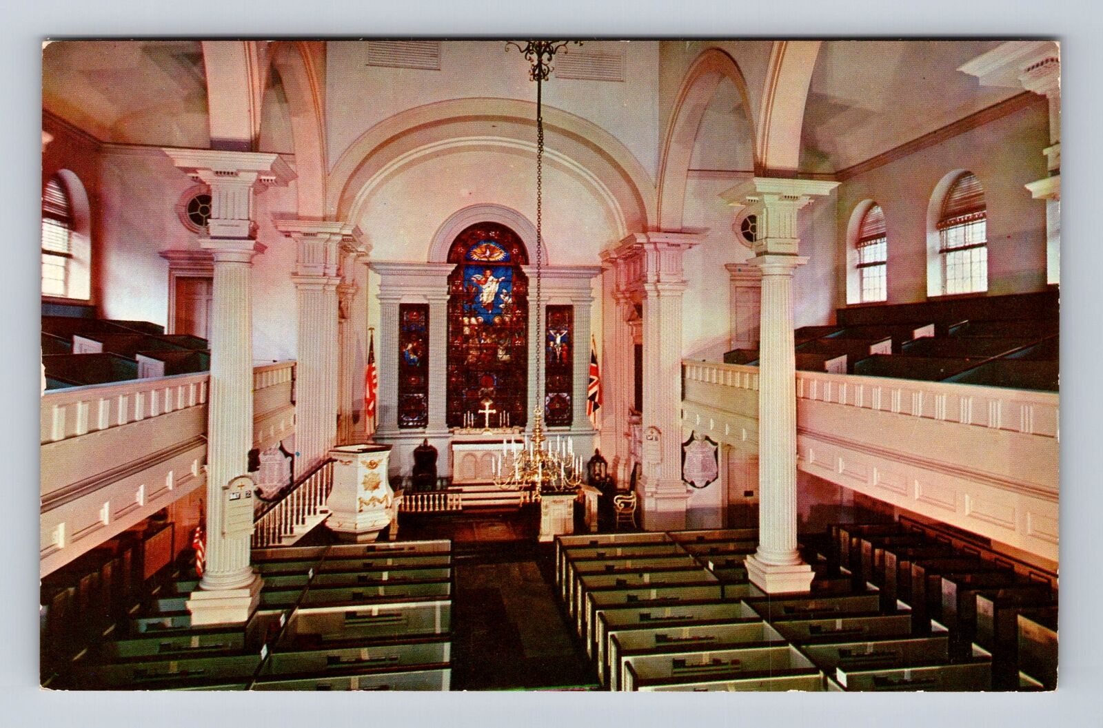 Philadelphia PA-Pennsylvania, Christ Church In Philadelphia, Vintage Postcard