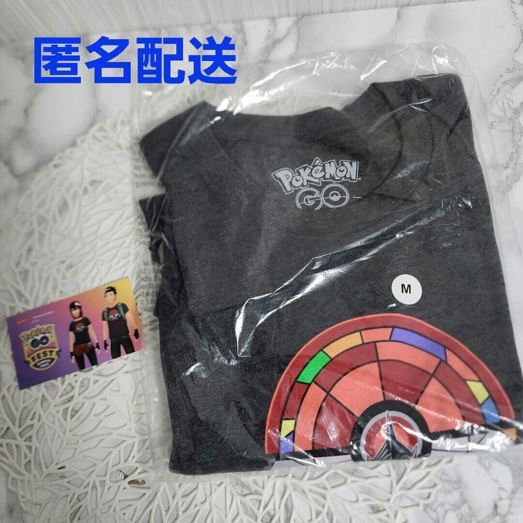 Pokemon GO Fest 2024 Sendai Limited Edition T-shirt Gray M Necrozma With Card JP