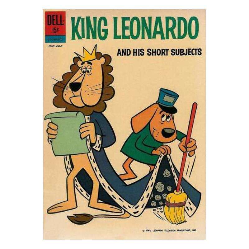 King Leonardo and his Short Subjects (1961 series) #3 in VG minus. [p;