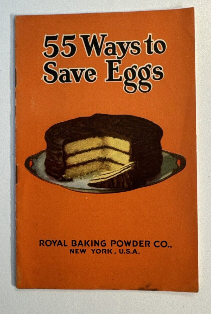 1923  ROYAL BAKING POWDER KITCHEN FOOD HEALTH COOK CHEF DECOR Booklet