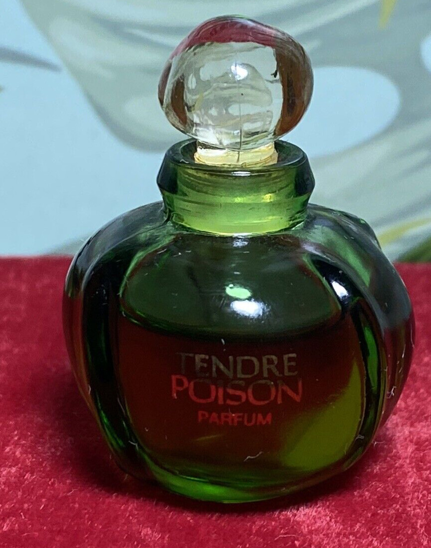 Christian Dior Tendre Poison Perfume Splash Parfum Mini Retired Womens Fragrance
