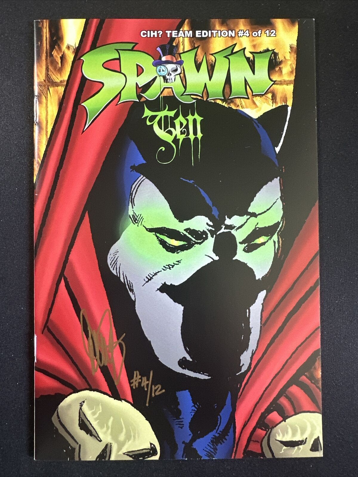 Spawn #10 2020 Remastered Ashcan CEREBUS In Hell Team Employee Edition #4/12 HTF