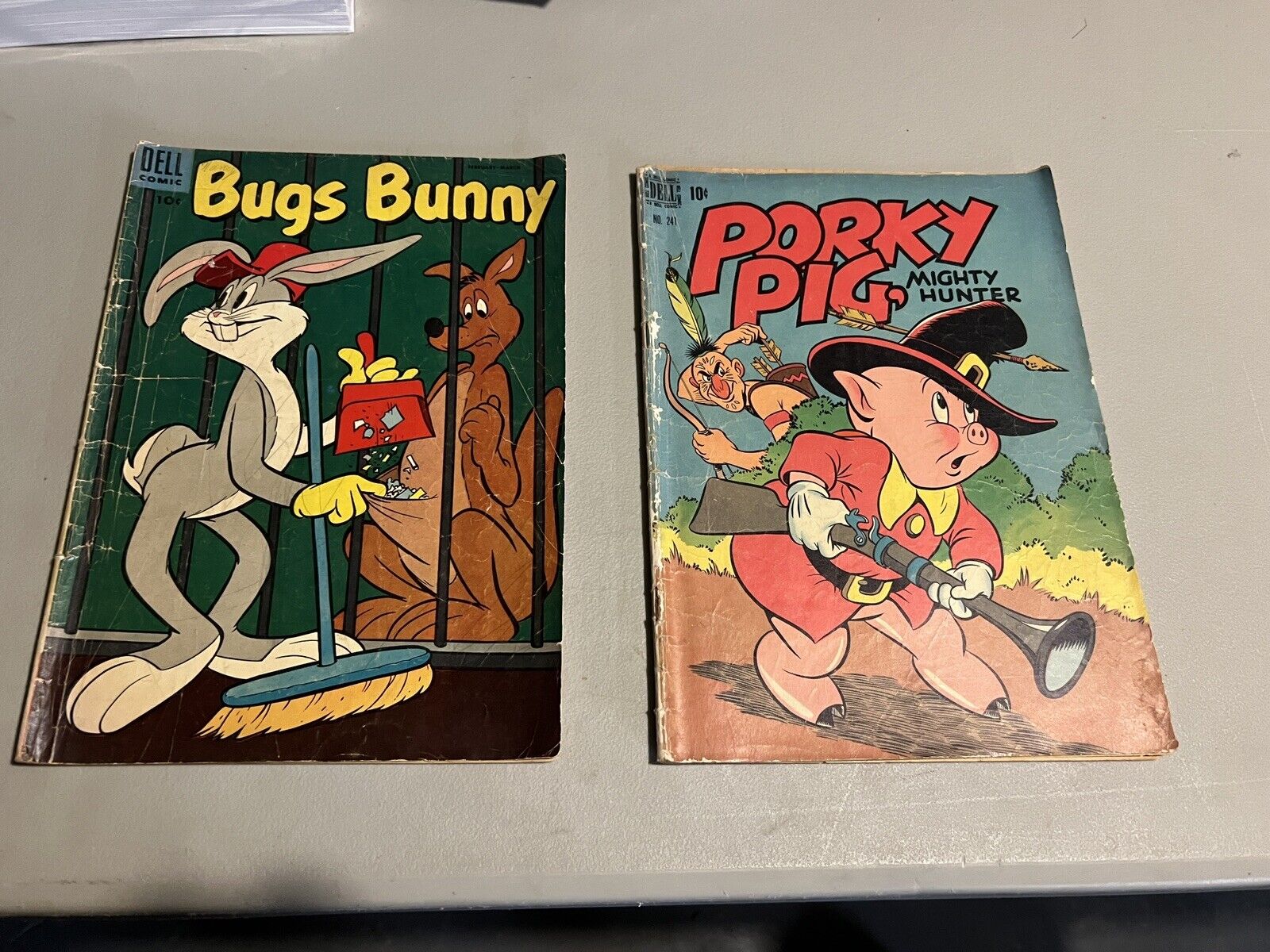 Dell lot 10 Funny Golden & Silver Age comics - Donald Duck, 3 Stooges, Nancy +