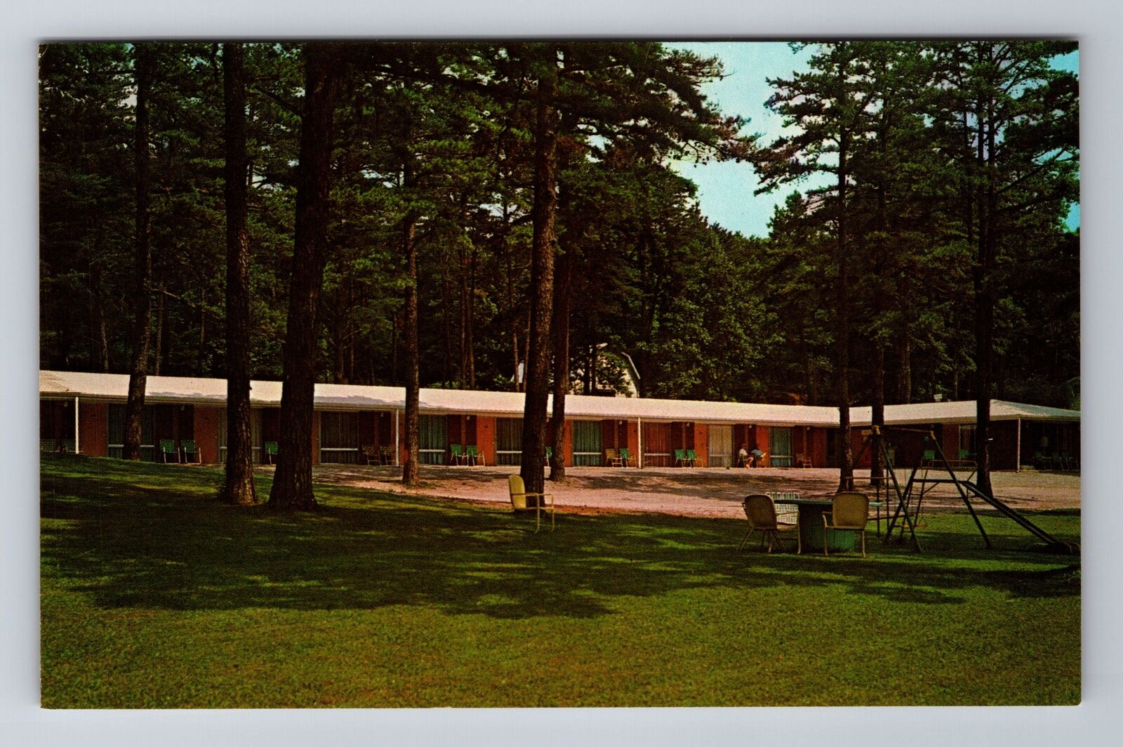 Oneida TN-Tennessee, Tobe's Motel & Restaurant Advertising, Vintage Postcard