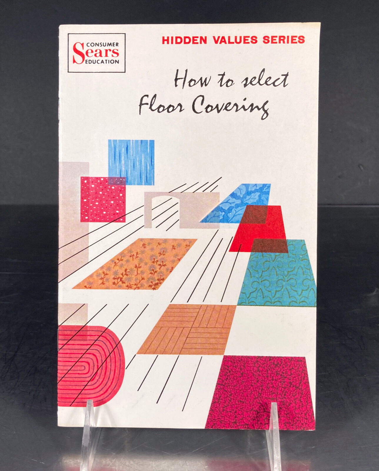 1950s SEARS HOW TO SELECT FLOOR COVERING Material Culture Mid Century Modern