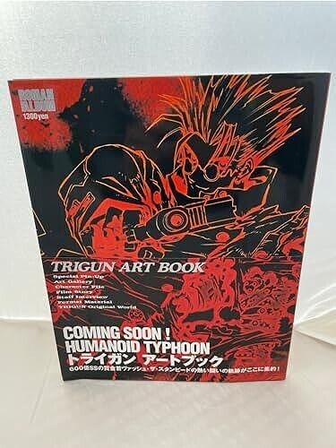 Trigun Art Book Yasuhiro Nightow Official Artbook Anime Rare Japan