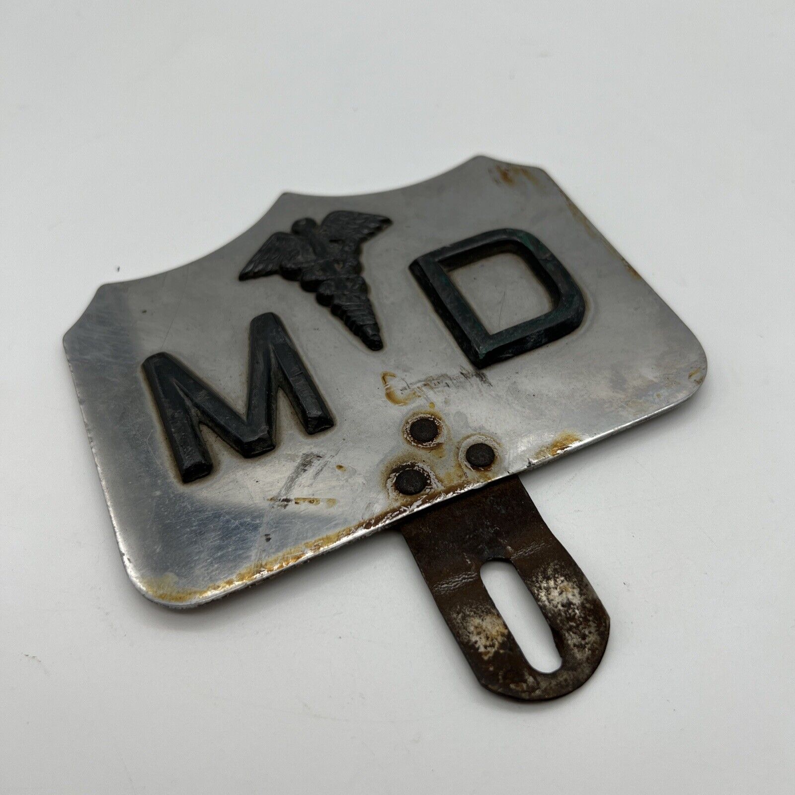 Medical MD Doctor Physician Auto Truck Car License Plate Topper / Vintage