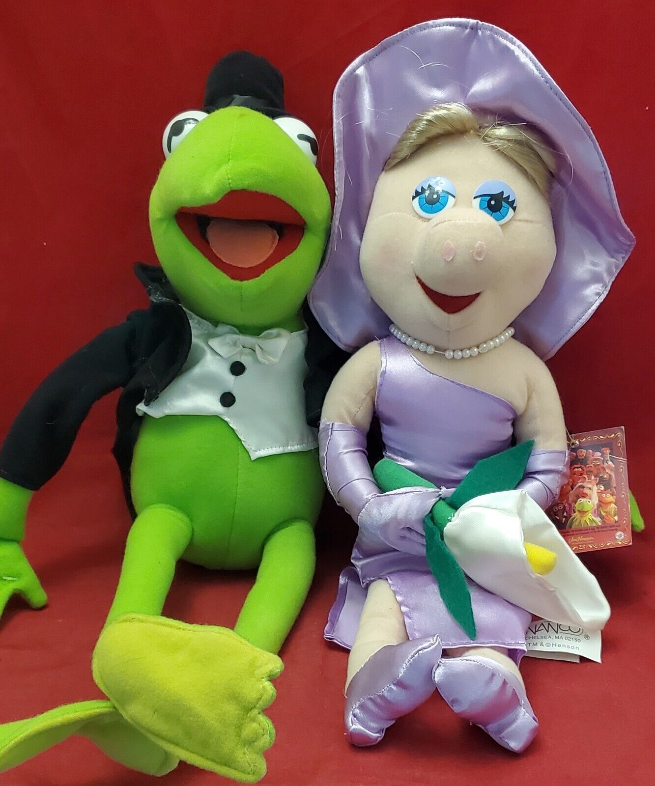 Kermit the Frog in Tux Miss Piggy in Evening Dress Muppets 20