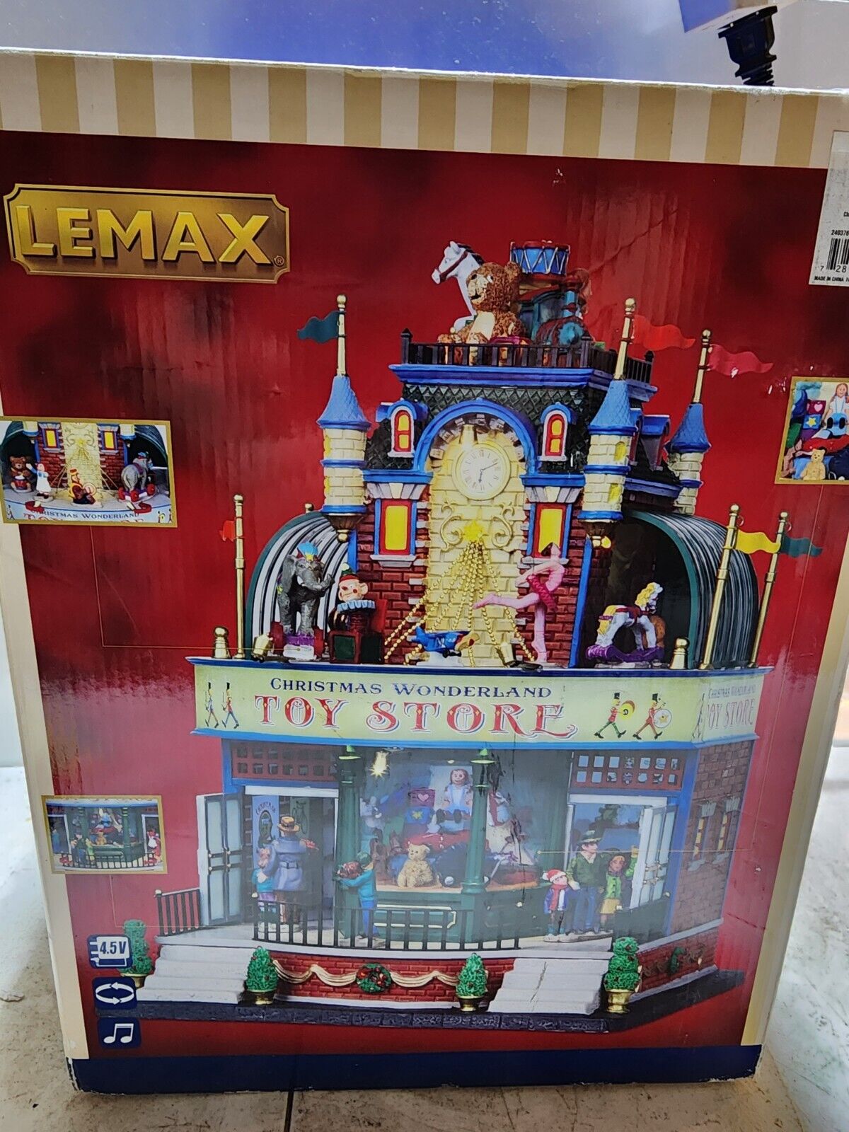 Large LEMAX Holiday Village Town Christmas Wonderland Toys Store  05070   - READ