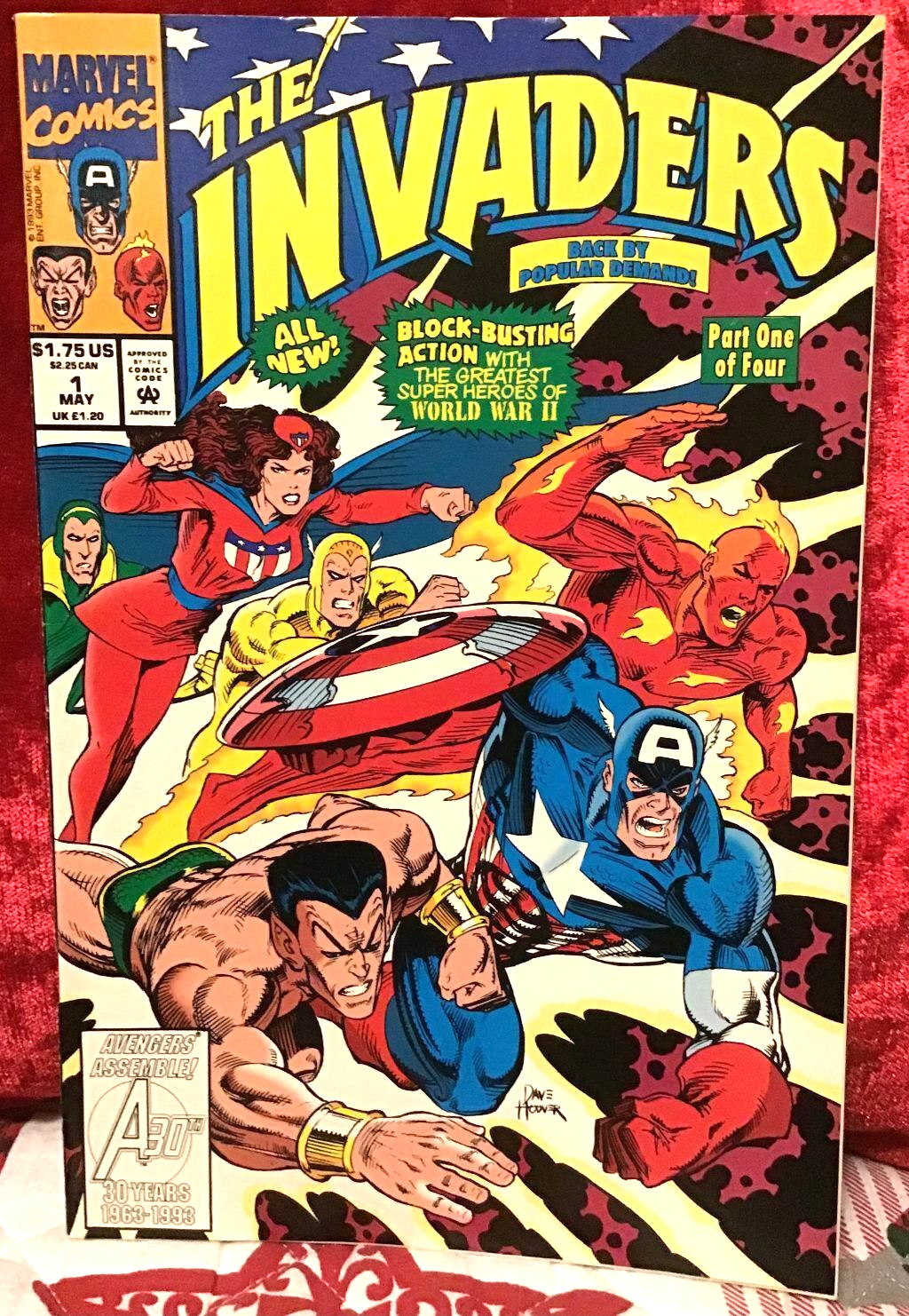 1993 Marvel Comics The Invaders #1