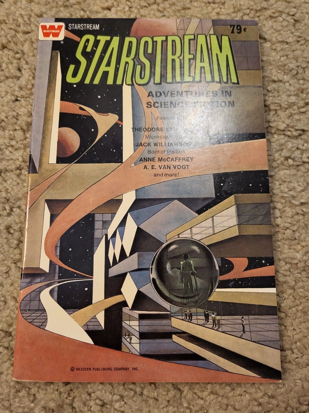 STARSTREAM ADVENTURES IN SCIENCE FICTION 3 Whitman Comics lot 1976