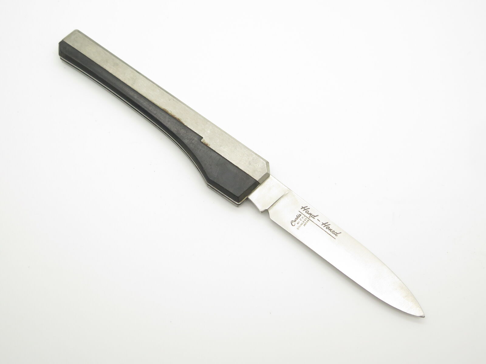 Vtg Curtis DuraTorq Seki Japan HiCV Art Deco Vernco Folding Pocket Knife