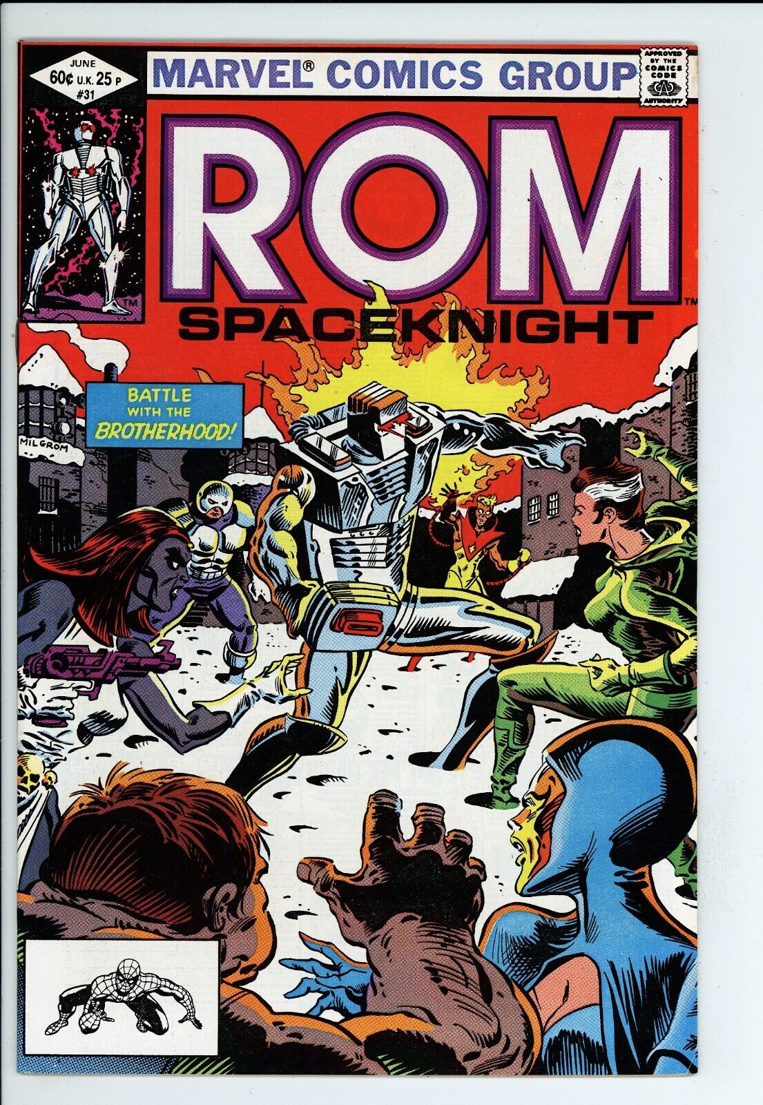 Rom 31 - 2nd Rouge From X-Men - Bronze Age Classic - High Grade 9.2 NM-