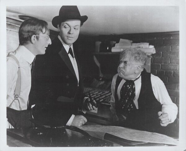 Citizen Kane 1941 Everett Sloane Orson Welles in scene 8x10 inch photo