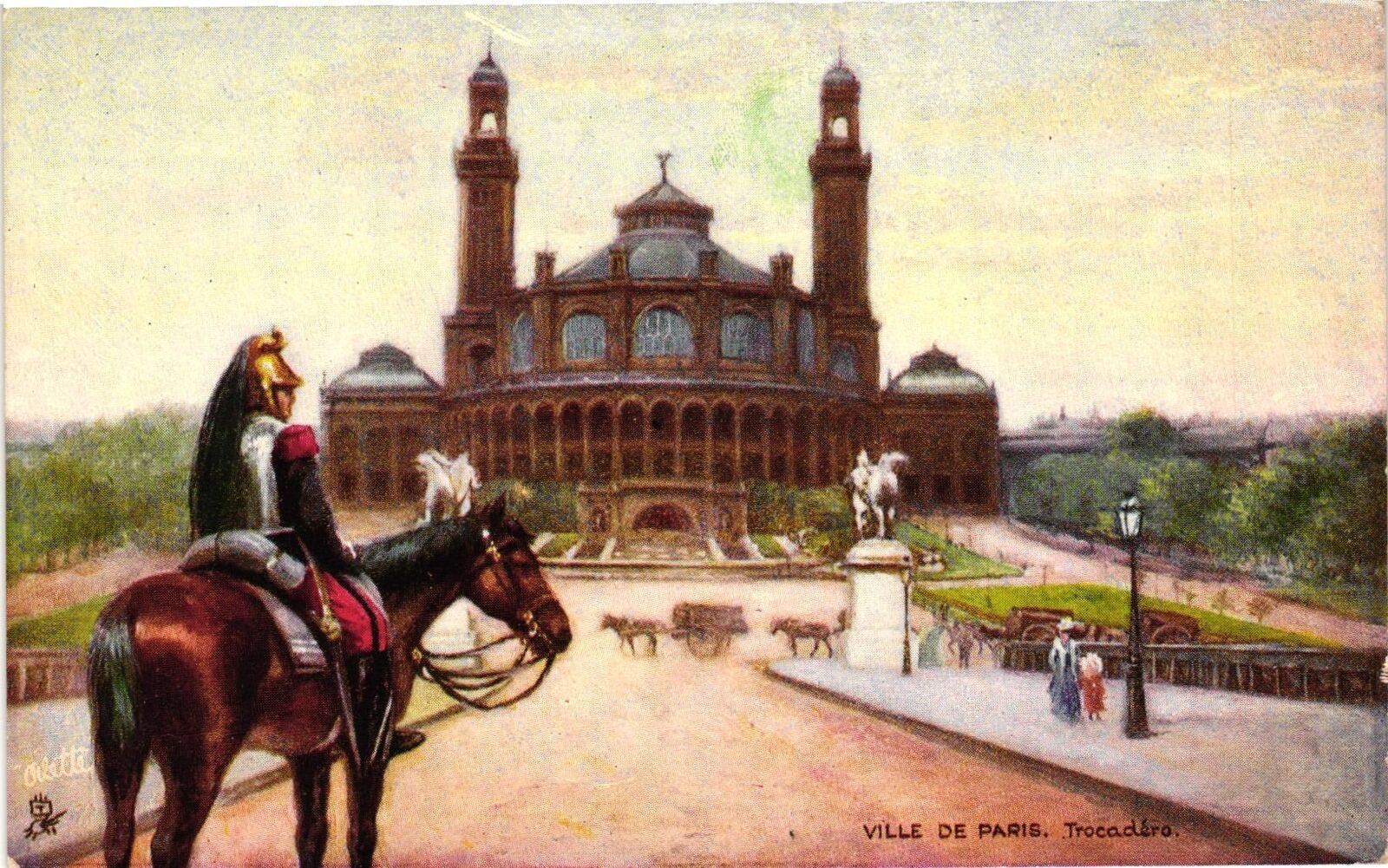 Vintage Postcard- VILLE DE PARIS Early 1900s