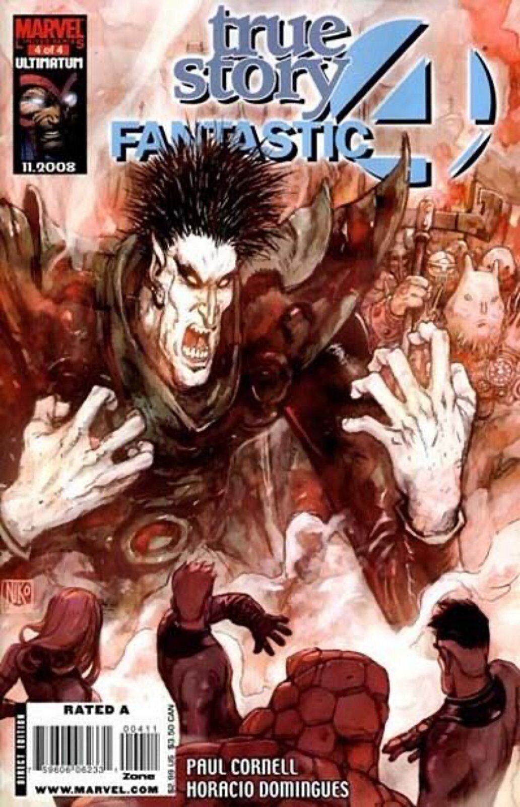 Fantastic Four: True Story #4 (2008-2009) Marvel Comics
