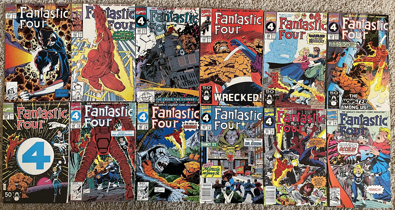 Fantastic Four Lot #18 Marvel comic  series from the 1970s