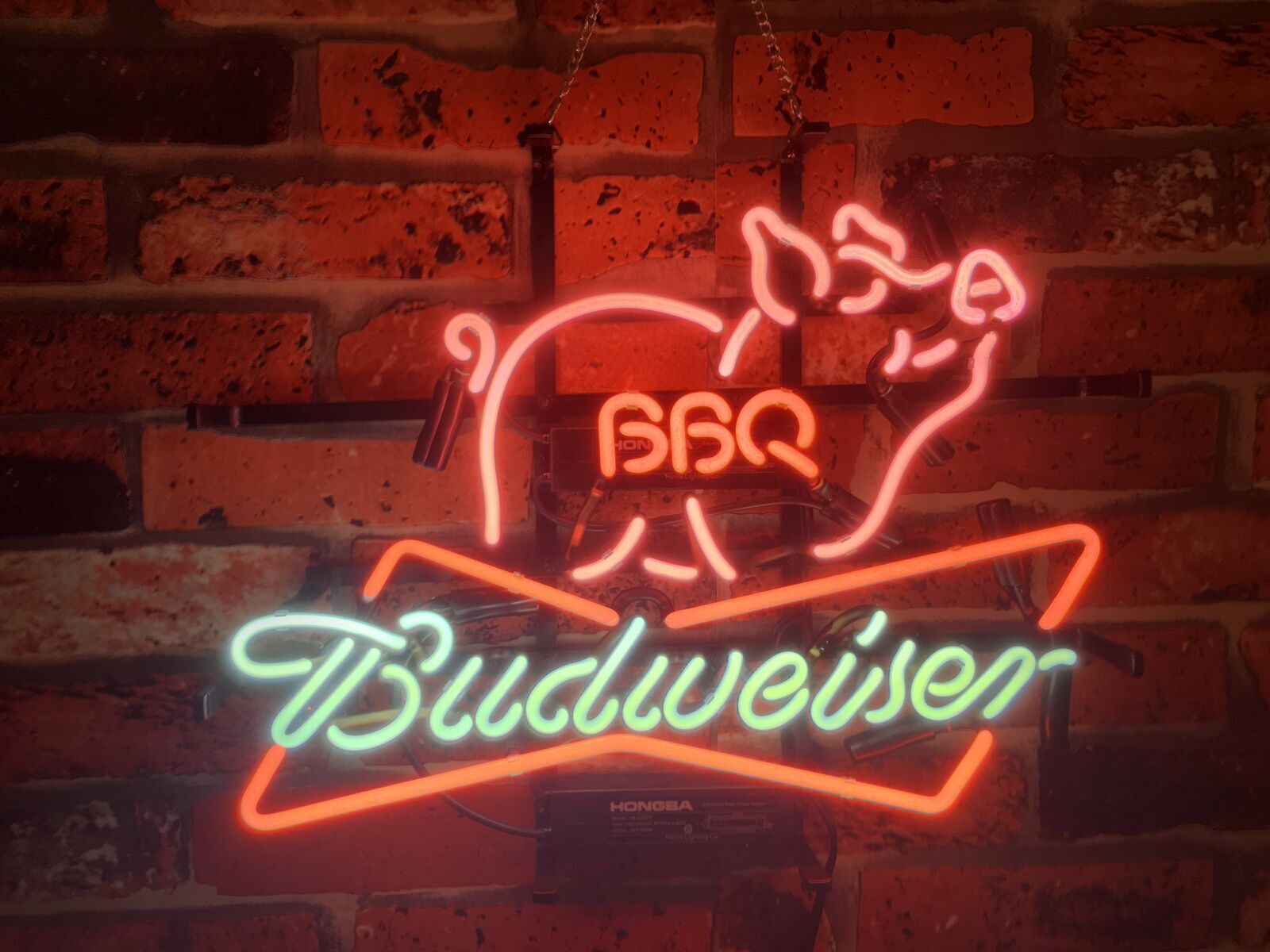 BBQ Pig Grill Open Beer Logo 20