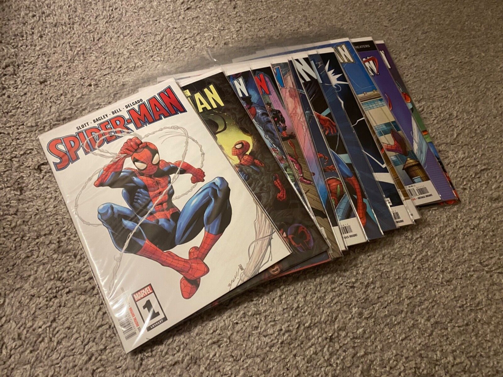 Spider-Man (2023) #1-11 COMPLETE + Superior Spider-Man #1,#3 Lot | Slott, Bagley