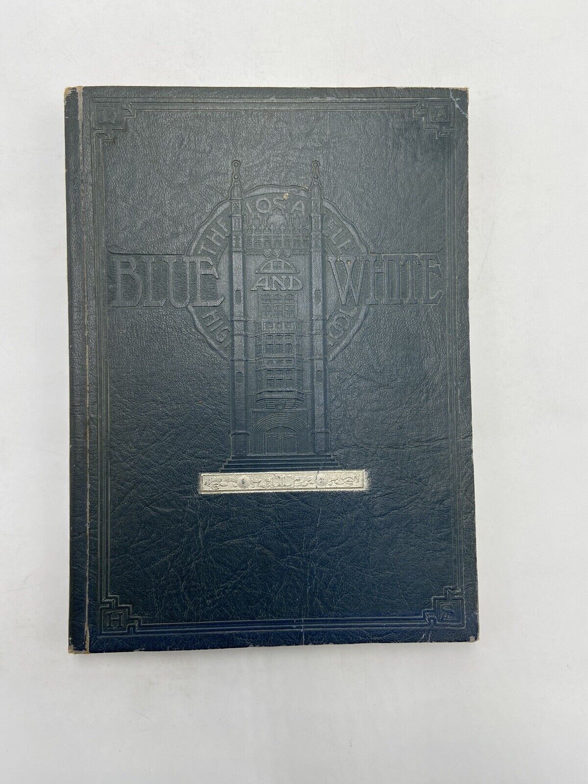1930 LOS ANGELES HIGH SCHOOL BLUE AND WHITE YEARBOOK
