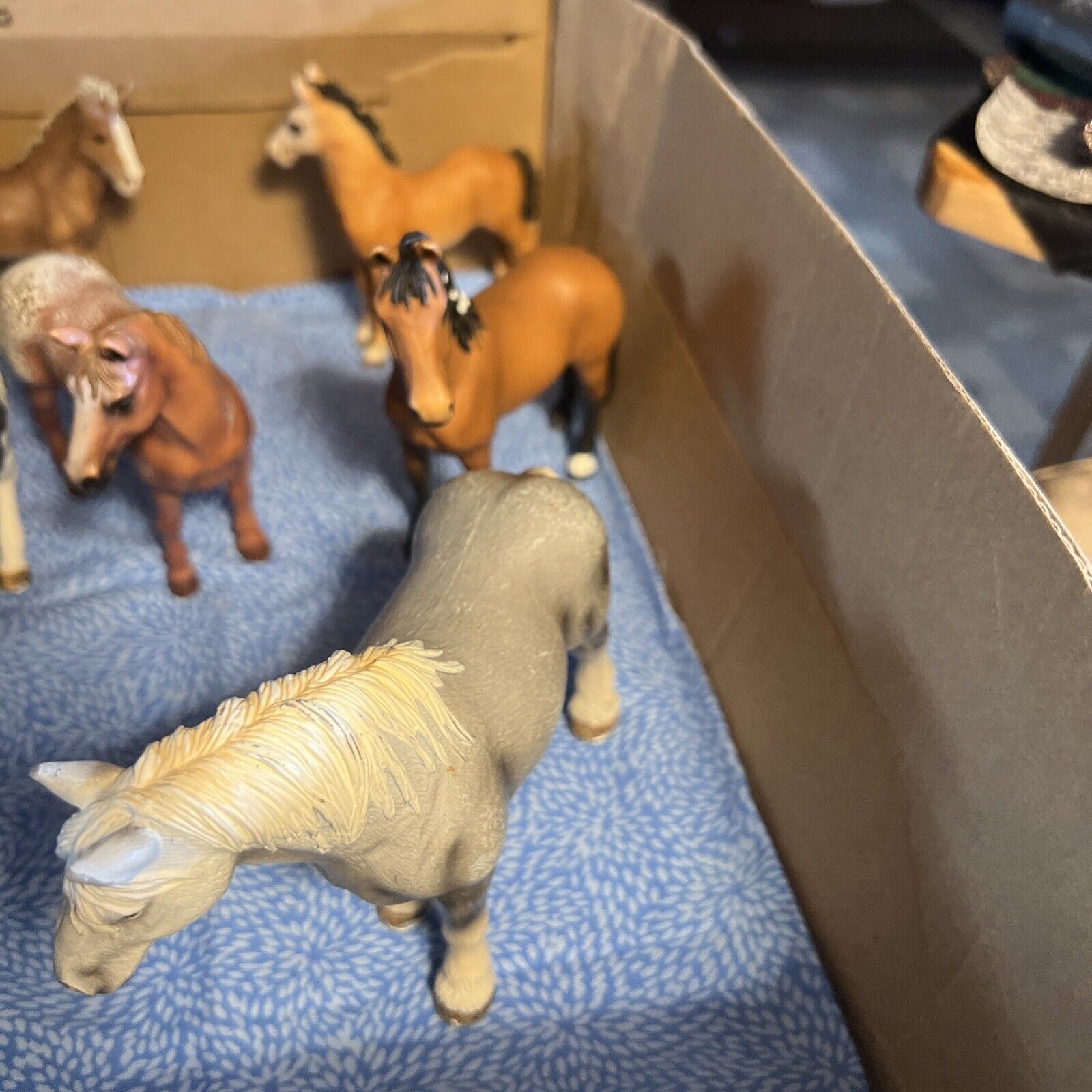 9 Schleich Animals Horses Dog  Germany Made In china