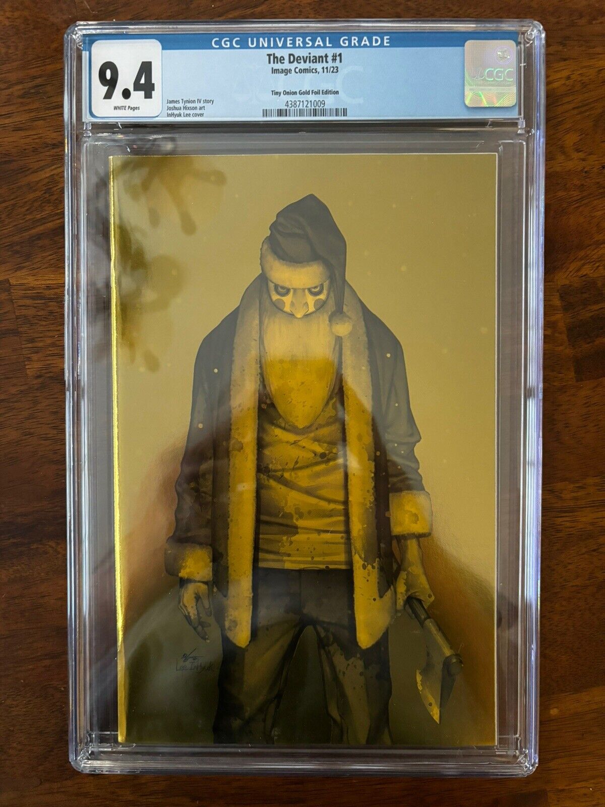 ✨The Deviant #1 - CGC 9.4 - Gold Foil Virgin - Tiny Onion Inhyuk Lee Exclusive