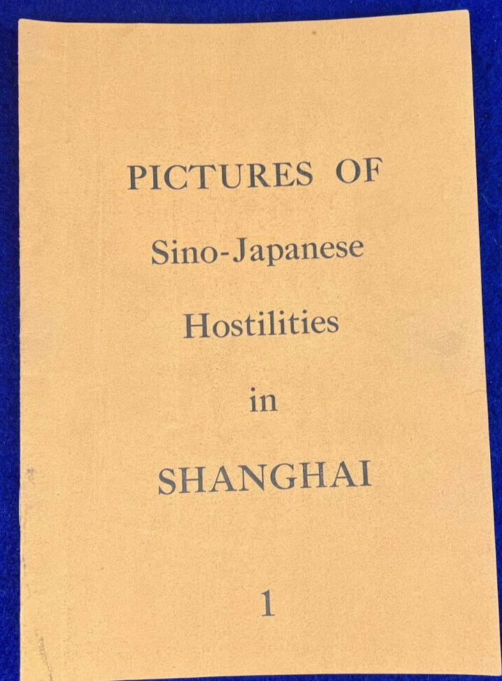 Sino-Japanese War China Hostilities 1937 Magazine Photo WWII Chinese Vintage