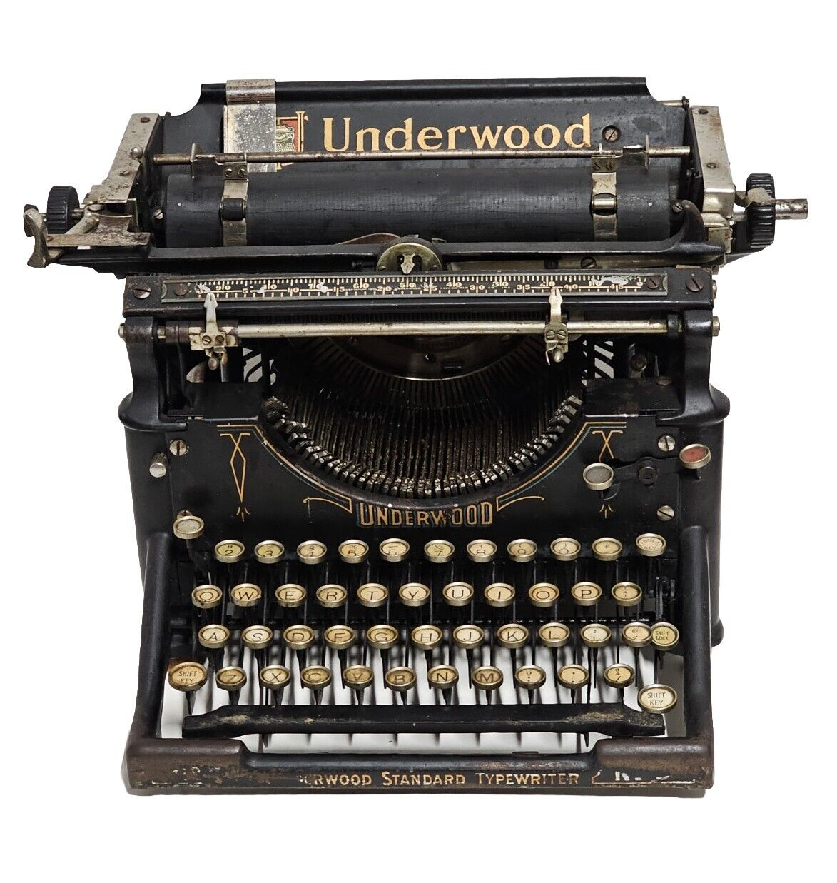 ANTIQUE 1913 Underwood No. 5 Manual Portable Typewriter #930611