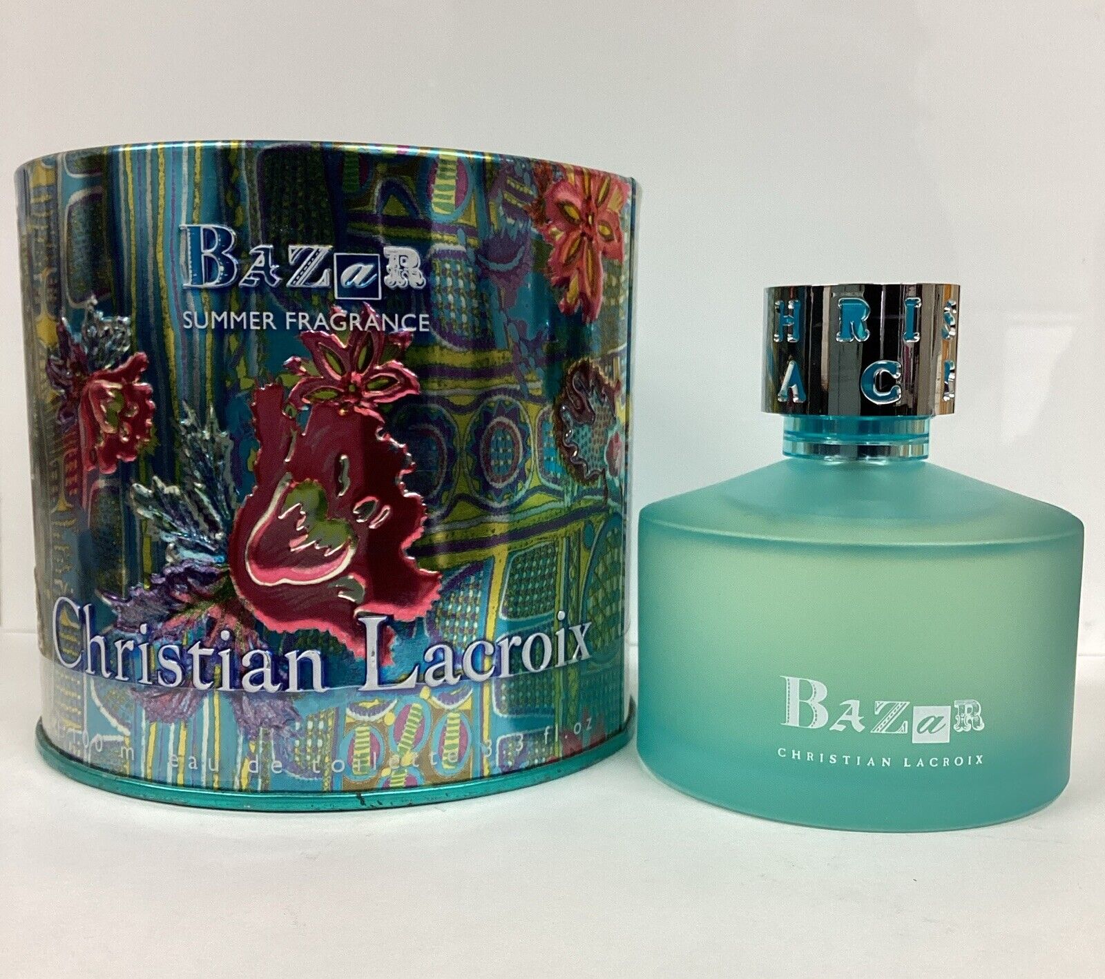 Bazar Summer Fragance by Christian Lacroix Eau de Toilette Spray 3.3oz NO CAP