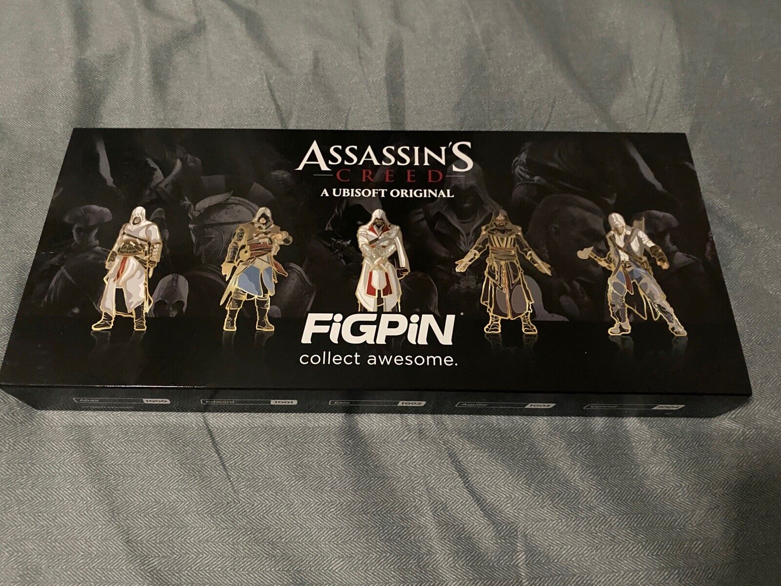 Assassin's Creed Figpin Deluxe Box Set 2022 Just Opened For Photos