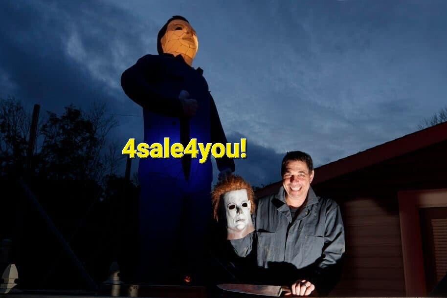 35\' FOOT MICHAEL MYERS INFLATABLE HALLOWEEN 1978 MOVIE CUSTOM MADE ONE OF A KIND