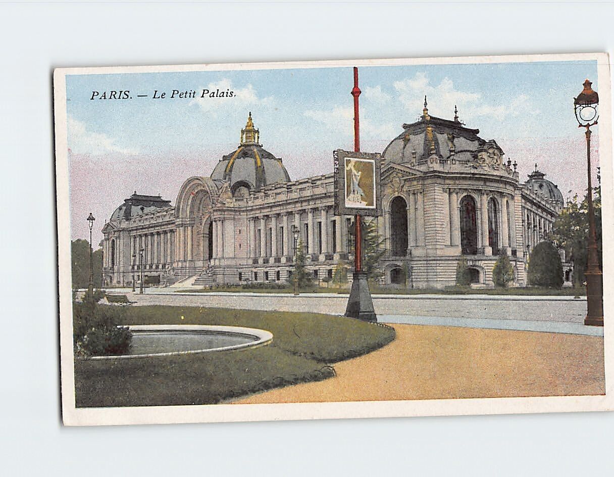 Postcard Petit Palais Paris France