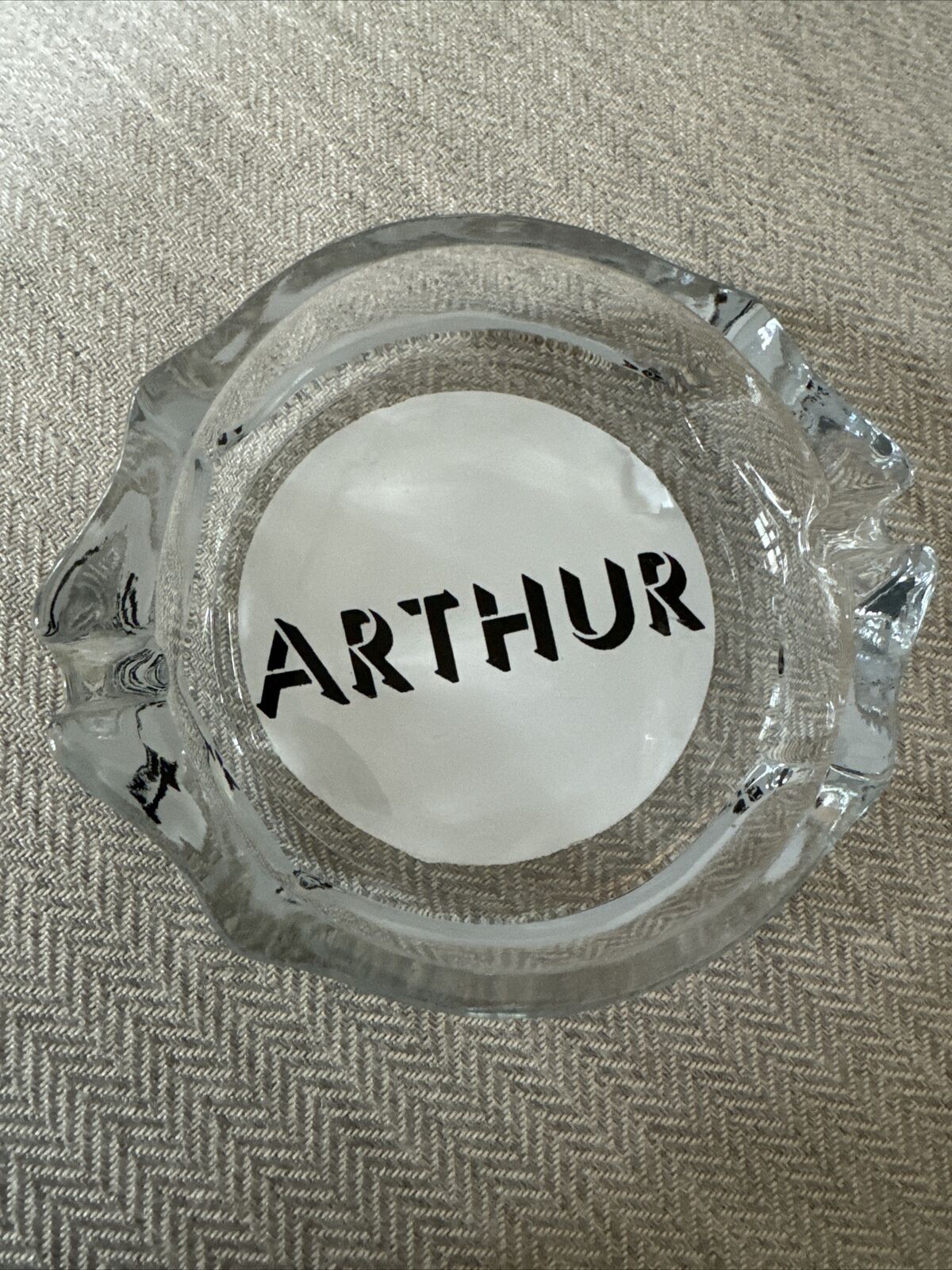 Vintage Iconic Arthur Nightclub NYC Ashtray Glass New York City East 54th Street